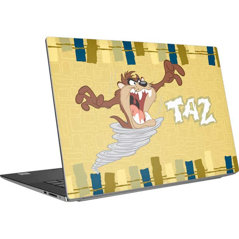 Looney Tunes Tasmanian Devil Swirl Cream Dell XPS Skin